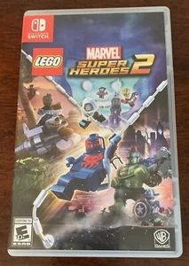 Marvel Super Heroes 2 Nintendo Switch Tested/Works Complete Fast Shipping - Picture 1 of 5