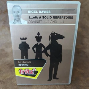 Fritz Trainer by ChessBase Opening Nigel Davies A Solid Repertoire DVD ROM Chess - Picture 1 of 4