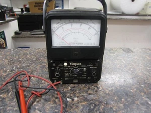 SIMPSON 260-6 SERIE 5P BANDA TESA SOSPENSIONE VOLT MILLIAMMETRO-TESTATO E FUNZIONANTE - Foto 1 di 12