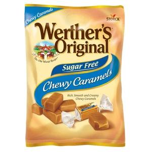 Kauartikel zuckerfreie Karamell Süßigkeiten, 1,46 Oz Beutel (12er Pack) - Bild 1 von 6