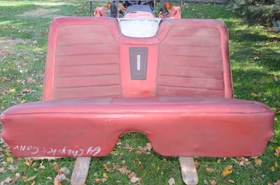 1963-1964 Chrysler Newport Convertible Conv Rear Back Seat OEM Frame Springs Top - Image 1 of 4