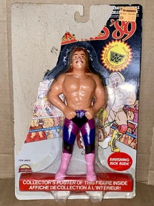 WWF LJN 1989 GRAND TOYS RAVISHING RICK RUDE BLACK CARD WRESTLING SUPERSTARS VHTF - Bild 1 von 6