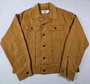 Chaqueta Filson Dry Finish J101 Estilo Trucker Cruiser Para Hombre Grande Hecha en EE. UU. RARA - Imagen 1 de 23