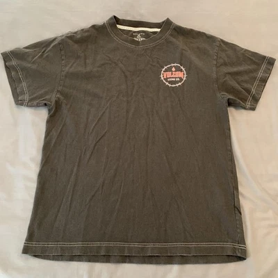 Volcom Stone Shirt Mens Medium Black Graphic Eagle Barbed Wire Skateboarding - Image 1 of 4