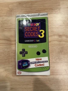 Game Boy Secret Codes 3 Pocket Guide (BradyGames Staff, 2001) | Paperback used - Picture 1 of 7
