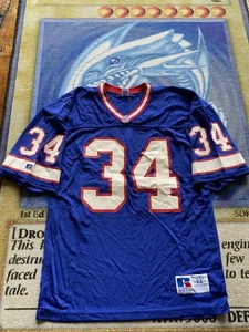 Vintage Russell Thurman Thomas Buffalo Bills Jersey Pro Game Cut NFL Mens XL - Picture 1 of 8