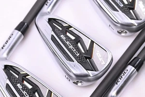 Cobra LTDx Irons / 5-PW+SW / Stiff Flex Cobra UltraLite 50 Shafts - Picture 1 of 7