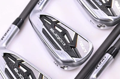Cobra LTDx Irons / 5-PW+SW / Stiff Flex Cobra UltraLite 50 Shafts - Image 1 of 4