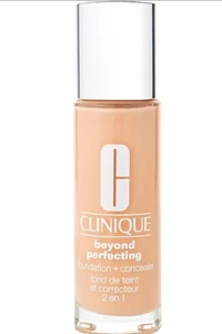 CLINIQUE BEYOND PERFECTING SHADE 02 ALABASTER NEW IN BOX 1 OZ UNOPENED - Picture 1 of 1