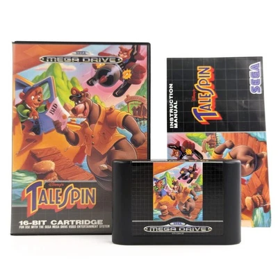 Sega Mega Drive Spiel : Disneys TaleSpin - Modul Anleitung OVP PAL MD - Bild 1 von 4