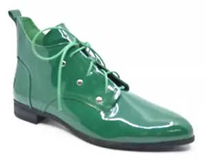 Django & Juliette (366) new ladies' leather ankle boot (est RRP $259) size 37 - Picture 1 of 4