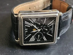frederique constant mens Fc.365x c 5/6 watch automatic Moonphase Chronograph - Picture 1 of 19