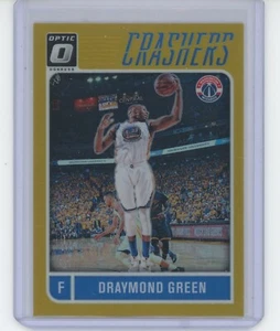 2016-17 Donruss Optic Draymond Green Crashers gold 9/10 #13 Washington Warriors - Picture 1 of 2