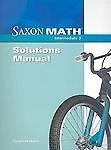 Saxon Math Intermediate 3 Solution Manual 1st Edition by Stephen Hake - Image 1 of 1
