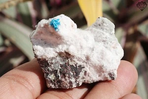 Atractivos minerales de cavansita india decoración del hogar espécimen áspero 38 gm - Imagen 1 de 6