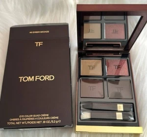 Tom Ford Eye Color Quad Creme Palette 46 Ember Bronze 0.18 Ounce with Pouch W36 - Picture 1 of 7