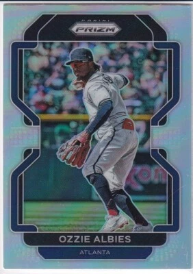 Ozzie Albies - Silver Prizm - 2022 Panini Prizm - Image 1 of 2