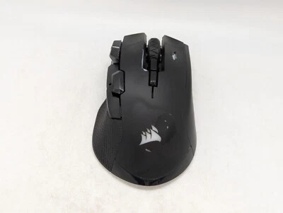 Corsair Ironclaw RGB wireless gaming mouse FPS/MOBA Bluetooth black READ DESCR - Image 1 of 4