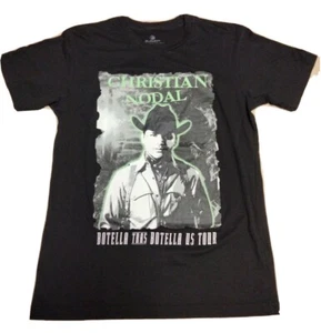 Christian Nodal Official Tour Concert Shirt Promo Mexican Banda music Medium - Picture 1 of 6
