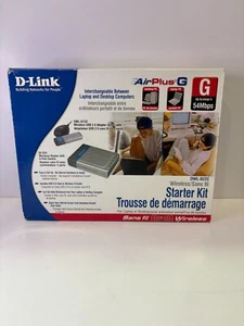 D-Link DWL-923 Wireless G Laptop Starter Kit W/ USB 2.0 Adapter NEW IN BOX - Picture 1 of 6