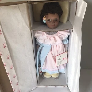 Design Debut Collection Consuela Porcelain Painted Doll Latino Hispanic NEW NIB - Picture 1 of 10
