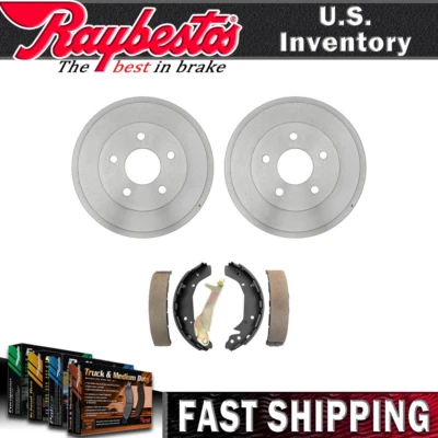 Rear Kit Brake Drums & Brake Shoes For Chevrolet Cobalt 2010 2009 for Pontiac G5 - Imagem 1 de 4