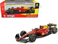 Bburago Ferrari F1-75 #55 Carlos Sainz Jr 4th 1 18 16811SA