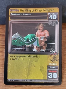 WWE WWF Raw Deal CCG - The King of Kings Pedigree - Ultra Rare Revolution - Bild 1 von 1