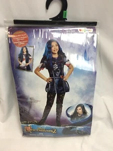 NIP Descendants 2 Evie Halloween Costume Girl Large 10-12 Top Leggings - Picture 1 of 4