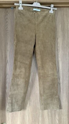 PANTALONES CORTOS DE GAMUZA ELÁSTICA VINCE PARA MUJER Talla Pequeña Foto 1 de 4