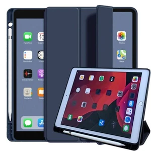 PU Leather Slim Flip Stand Case Cover For iPad 5/ 6th 7th 8th 9th Generation Pro - Picture 1 of 23
