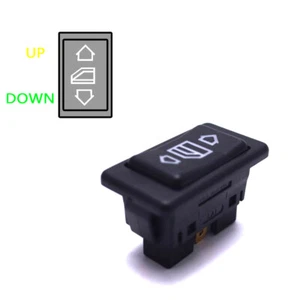 Car Power Window Switch Lamp 6 Pin ON/OFF SPST Rocker Accessories - Picture 1 of 12