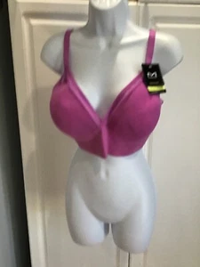 NEW Women's Maidenform Basically Sexy Bra Size 3XL Purple Triangle Bralette - Picture 1 of 6