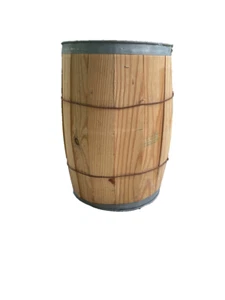VINTAGE WOODEN NAIL KEG - Picture 1 of 2