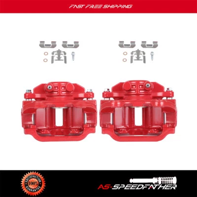 Par de pinzas de freno traseras con soporte para Chevrolet Silverado 1500 1999-2002 Foto 1 de 4