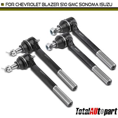 4x Extremo de varilla de amarre para Chevy Blazer 1996-2005 GMC Jimmy Sonoma Isuzu interior y exterior Foto 1 de 4