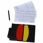 3X(Box for football match referee red and yellow cards Z9Y3)