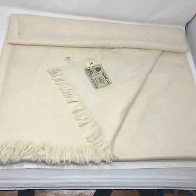 PASHMINA HECHA A MANO 100% PURA LANA NUEVA MARCA DE LANA Marino Lohi 2.75 MTR X 1.35 MTR Foto 1 de 4