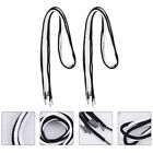 10 Pcs Boot Laces White Sweater Hat Rope Pull Cord Clothing