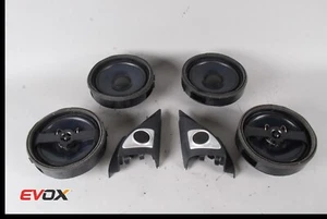 2008-15 MITSUBISHI LANCER EVOLUTION X GSR/MR OEM ROCKFORD FOSGATE AUDIO SPEAKERS - Picture 1 of 12