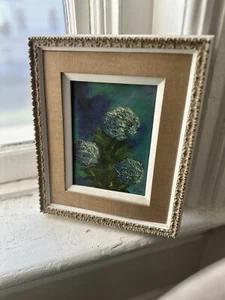 MCM gerahmtes Blumenbild von Willyne - Bild 1 von 1