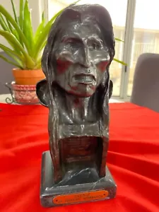 Frederic Remington Bronze Sculpture "SAVAGE" 11 1/2" Signed - Picture 1 of 12