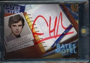 2016 Breygent Bates Motel Season 2 Freddie Highmore Norman Bates AUTO Autograph - Picture 1 of 2