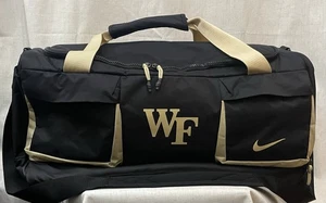Wake Forest Team Issued Nike Football Duffle Bag Travel #90 Demon Deacons - Picture 1 of 8