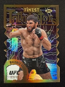 Magomed Ankalaev 2024 Topps Finest UFC Intimidators Die-Cut Refractor /75 #INT-3 - Picture 1 of 10