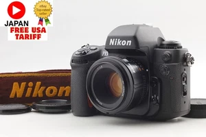 ¡Sin pegajoso! [COMO NUEVO con correa] Cámara fotográfica Nikon F100 + AF 50mm f1.8 de JAPÓN - Imagen 1 de 16
