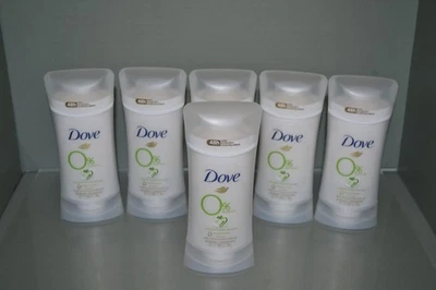 (6) Dove Cucumber & Green Tea Deodorant, 2.6 oz Each, 0% Aluminum, Solid - Image 1 of 2