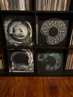 Lot of 4 LP EP Records OVER/SHADOWN Jungle Rave Hardcore Drum and Bass Electroni — 第 1/2 张图片