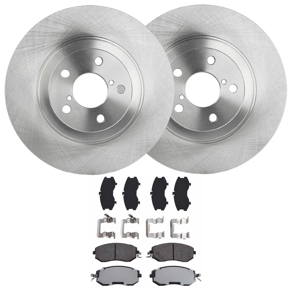 KIT-072924-4460 TRW Juego de 2 ruedas discos de freno y kits de pastillas delanteras para Scion FR-S Foto 1 de 4