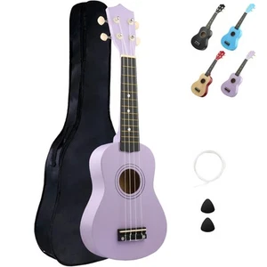 Kids Ukulele for Beginners 21 Small Guitar Ukulele with Gig Bag 1 Standby Stri - Picture 1 of 7